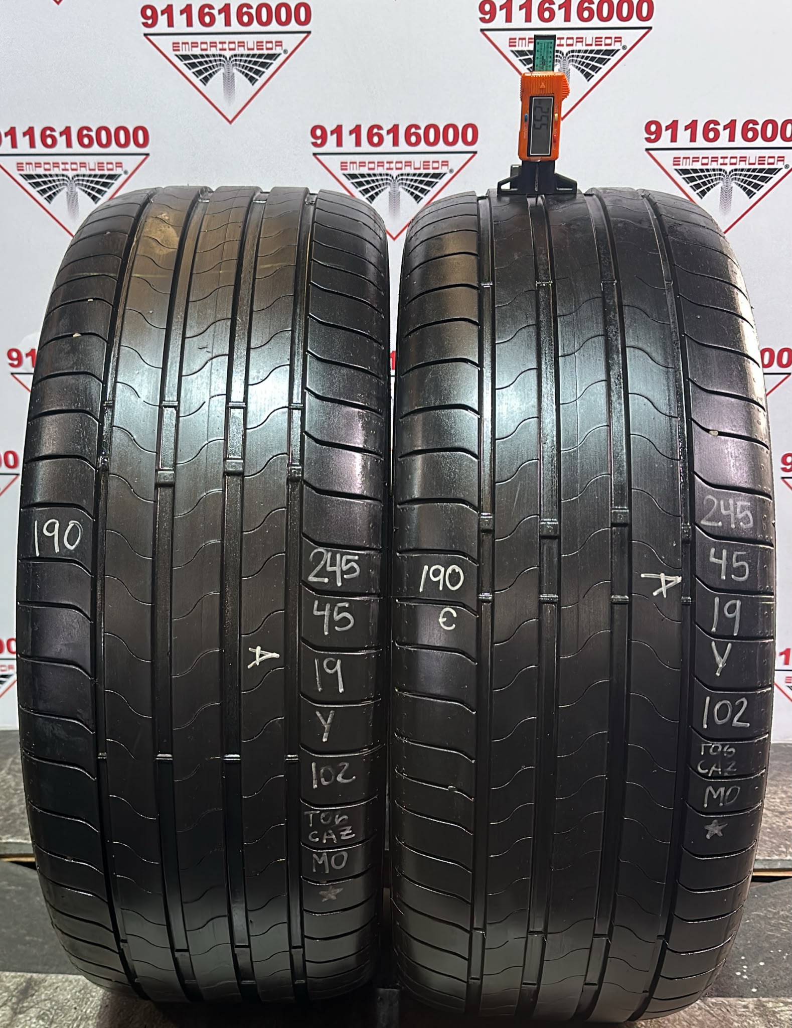 BRIDGESTONE  USADO  245/45 R19 102 Y